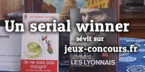 ATTENTION : Il y a un serial winner sur le site….