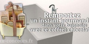 Gagnez le Coffret de bain Chocolate pour passer un instant gourmand