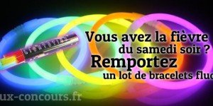 Gagnez un lot de Bracelets Fluos