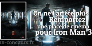 Concours : Iron Man 3 en salles
