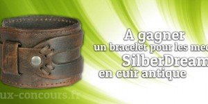 Concours : Bracelet SilberDream en cuir pour homme