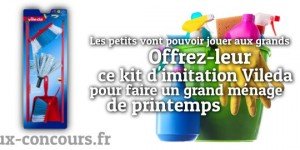 Concours : Jeu d’imitation Balais Vileda de Klein