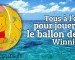 Jeu : Ballon de plage Winnie par Intex