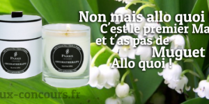 Concours Flash : Gagnez un Bougie Muguet
