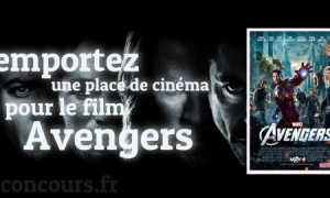 Concours : Place de cinéma pour Avengers