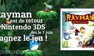 Gagnez le jeu Rayman Origins sur Nintendo 3DS