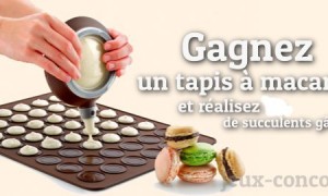 Concours : Tapis à Macarons Lékué