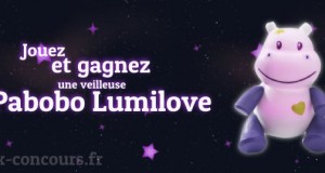 Gagnez une veilleuse Pabobo Lumilove
