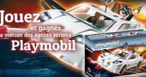 Gagnez la voiture des agents secrets playmobil