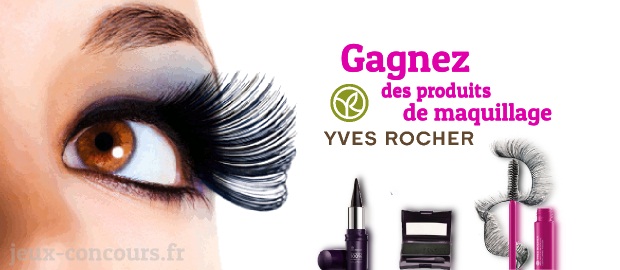 Gagnez des produits de maquillage Yves Rocher