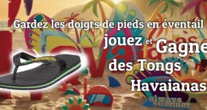 Gagnez une paire de Tongs Havaianas