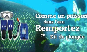 Concours : Kit de plongée junior