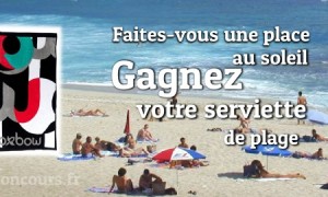 Tous à la plage : Gagnez cette serviette de plage Oxbow