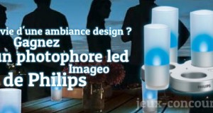 Créez une ambiance design en gagnant un photophore led Imageo de Philips