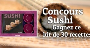 Concours Sushi : Kit de 30 recettes