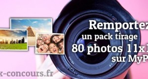 Concours : Pack Photo 80 Tirages 11×15