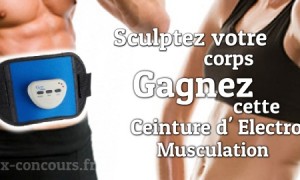 Sculptez-vous un corps de rêve, Gagnez la ceinture d&rsquo;électro musculation