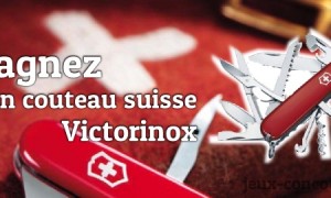 Concours : Couteau suisse Victorinox Huntsman