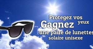 Concours lunettes de soleil unisexe