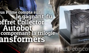 Concours : Coffret Collector Autobot Transformers à gagner