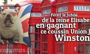 God Save the Queen ! Gagnez un coussin Union Jack Winston