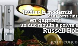 Concours : Duo Moulin Poivre et Sel Russell Hobbs