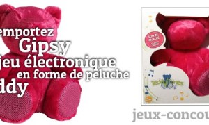 Concours : Adoptez un Teddy Tunes de Gipsy