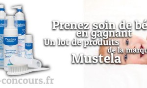 Concours : Lot de Produits Mustela pour Bébé