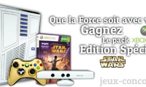 Qui va remporter le super pack Xbox 360 édition Spéciale Star Wars ?