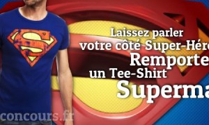 Concours : Tee-Shirt Superman mixte adulte