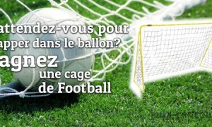 Frappez dans le mille, Gagnez une cage de Football