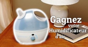 Gagnez votre humidificateur d’air Bionaire