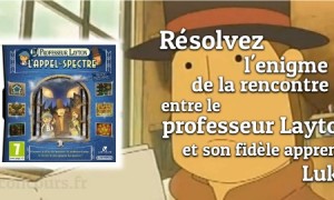 Gagnez le Professeur Layton et l’appel du spectre sur Nintendo DS