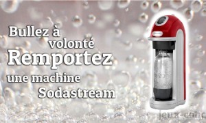 Faites vos propres boissons gazeuses avec Sodastream