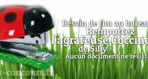 Cadeau Champêtre, l’agrafeuse Coccinelle Silly