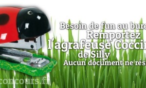 Cadeau Champêtre, l&rsquo;agrafeuse Coccinelle Silly