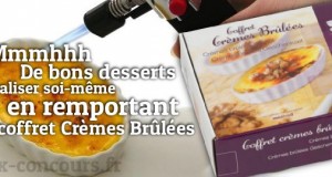 Miam, un coffret Crèmes Brûlées de Mastrad à gagner !