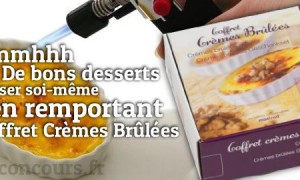 Miam, un coffret Crèmes Brûlées de Mastrad à gagner !