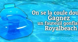 Gagnez ce Fauteuil Gonflable Royalbeach pour faire durer les vacances