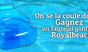 Gagnez ce Fauteuil Gonflable Royalbeach pour faire durer les vacances