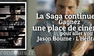 Gagnez une place pour Jason Bourne l&rsquo;héritage