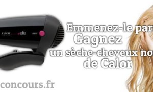 Il s’emporte partout, le sèche cheveux nomade de Calor