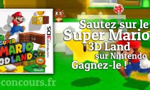 Concours : Super Mario 3D Land sur Nintendo 3DS