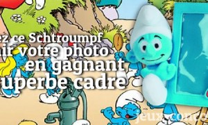 Concours : Cadre Photo Schtroumpf