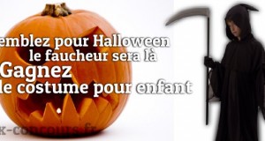 Un bonbon ou un sort ? Gagnez un costume pour enfant de faucheur