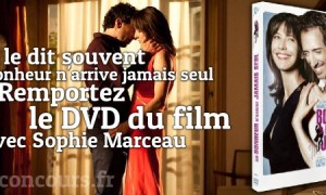 Jeu concours : Un bonheur n’arrive jamais seul en DVD