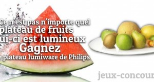 Vos fruits sur un plateau Lumiware de Philips