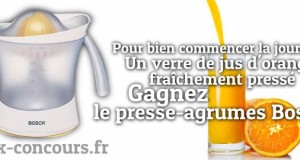 Le plein de Vitamines C avec le presse-agrumes Bosch