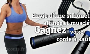 Une belle silhouette grâce à la corde à sauter