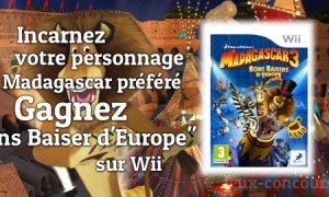 Incarnez votre personnage de Madagascar préféré sur Wii